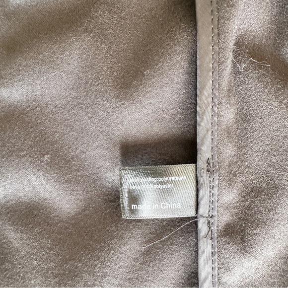 Lane Bryant Faux Leather Shirt Jacket Black  Size 14 NWT - Picture 11 of 14